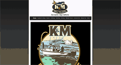 Desktop Screenshot of kmfishing.com
